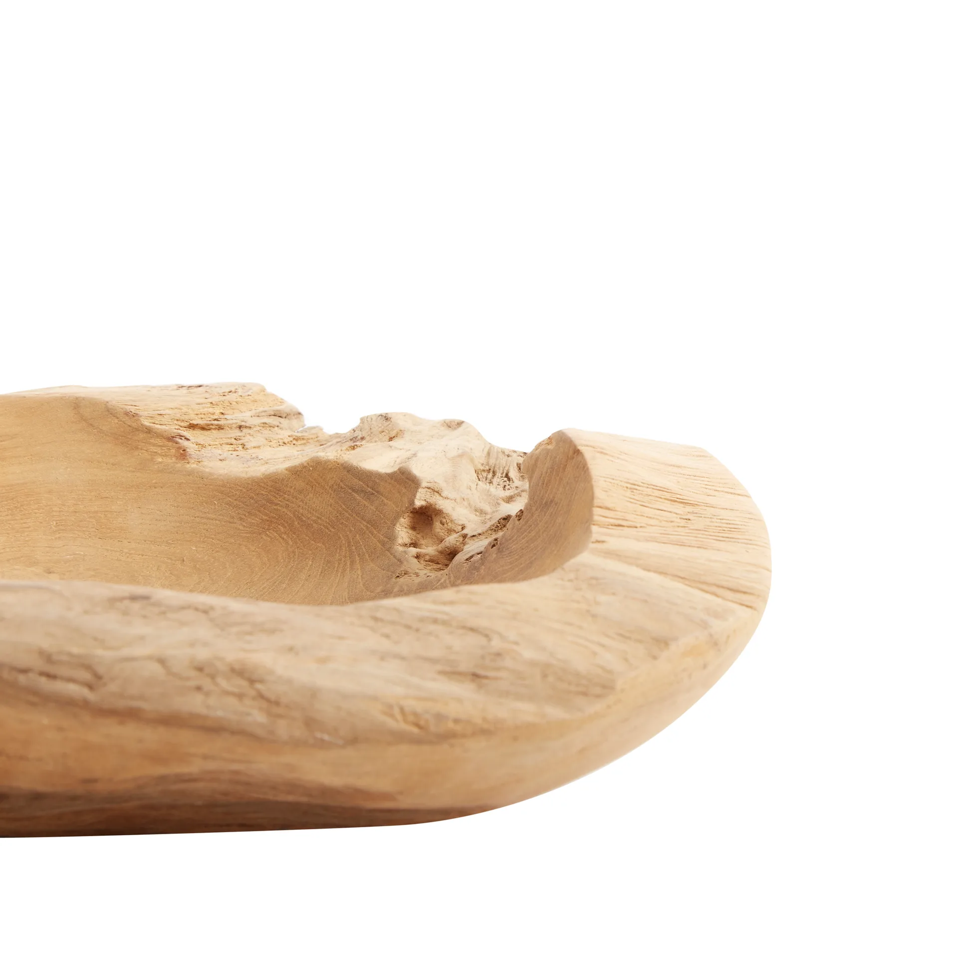 Schale Rustic Teakwurzel Ø30 cm, Natur MUUBS