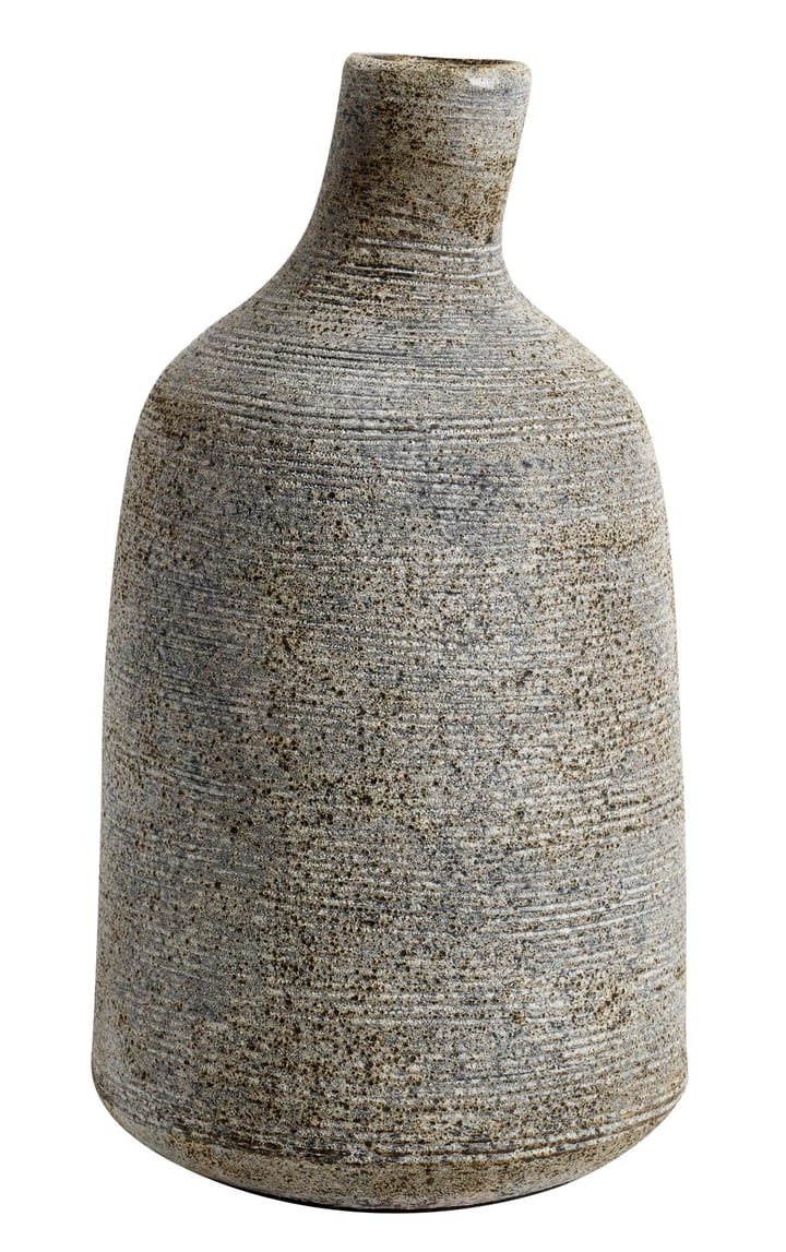 Stain Vase groß 26 cm - Grau-Braun - MUUBS