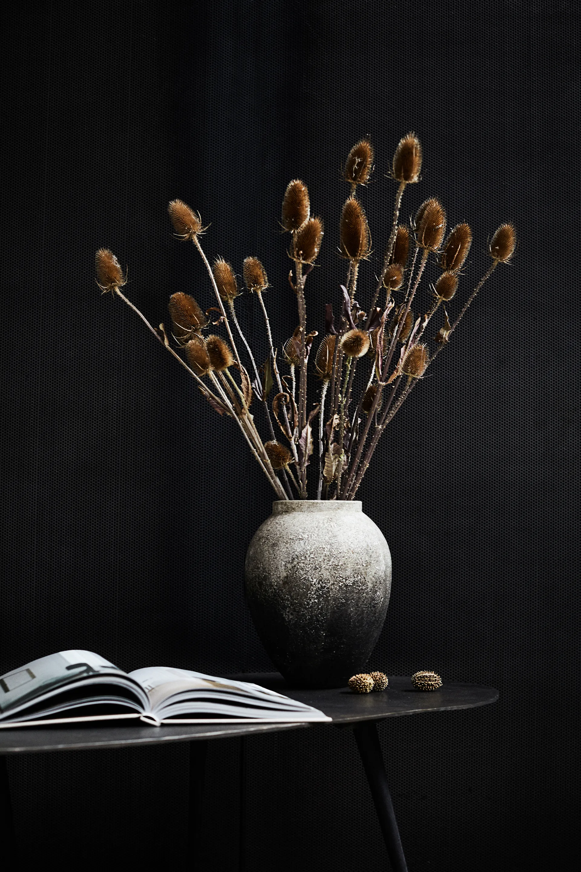 Story Blumentopf h28cm Ø23 cm, Grau MUUBS