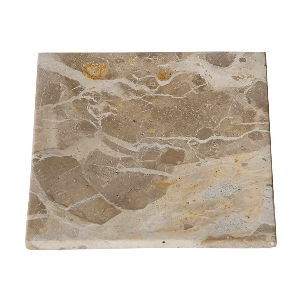 Weiße Dekorationsschale, Seashell, 12x12 cm MUUBS