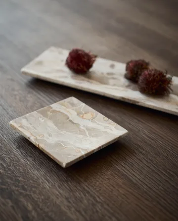 Weiße Dekorationsschale - Seashell, 12x12 cm - MUUBS