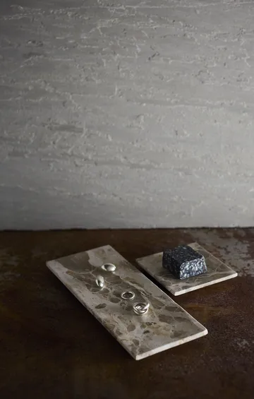 Weiße Dekorationsschale - Seashell, 12x12 cm - MUUBS