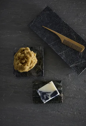 Weiße Seifenschale - Seegras - MUUBS