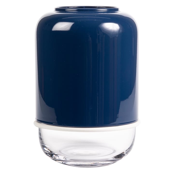 Capsule verstellbare Vase 18-28cm, Marinblau-klar Muurla