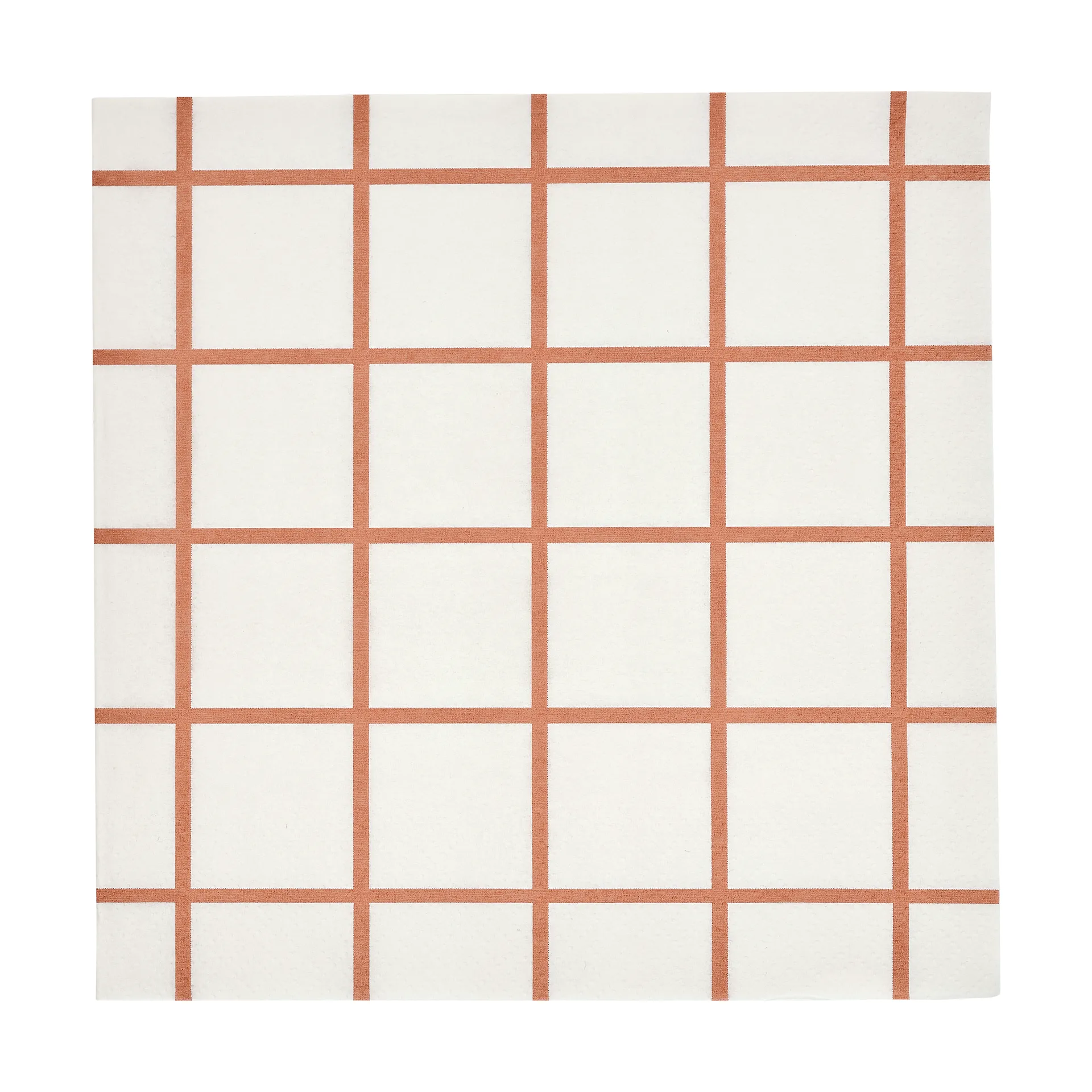 Check & Stripes Papierserviette 33x33 cm 20-Pack, Beige Muurla