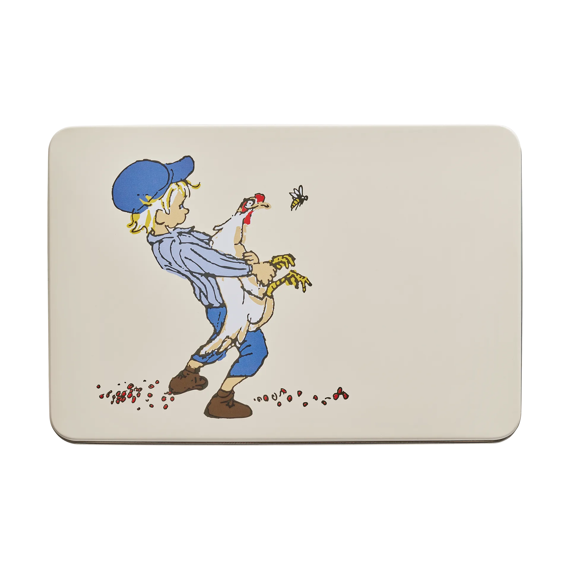 Emil Blechdose 18x12x6 cm, Cluck Cluck Muurla