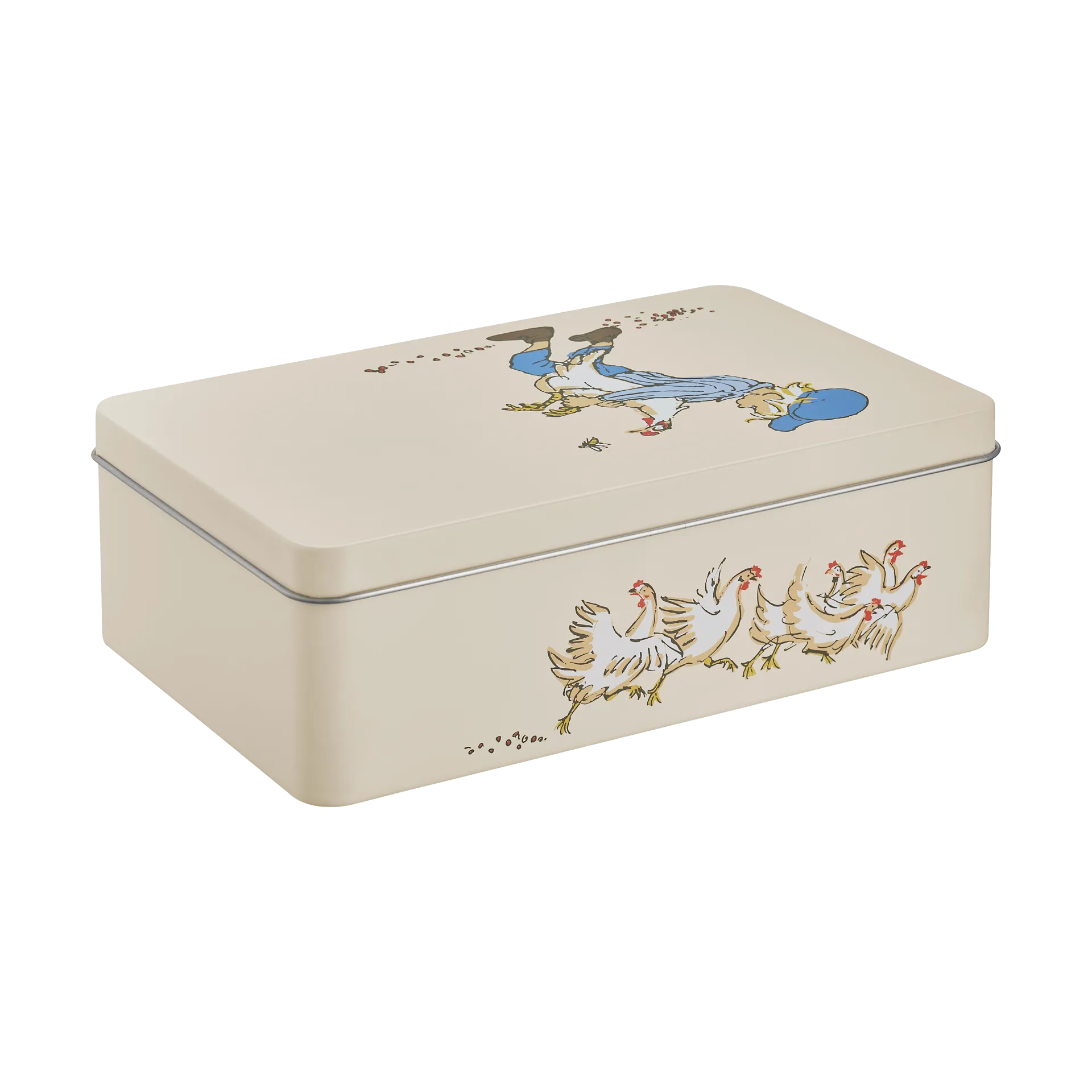 Emil Blechdose 18x12x6 cm, Cluck Cluck Muurla