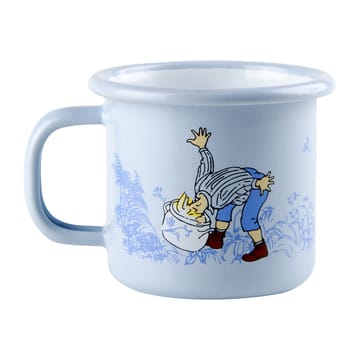 Emil blue Emaillierte Tasse 1,5 dl - Light Blue - Muurla