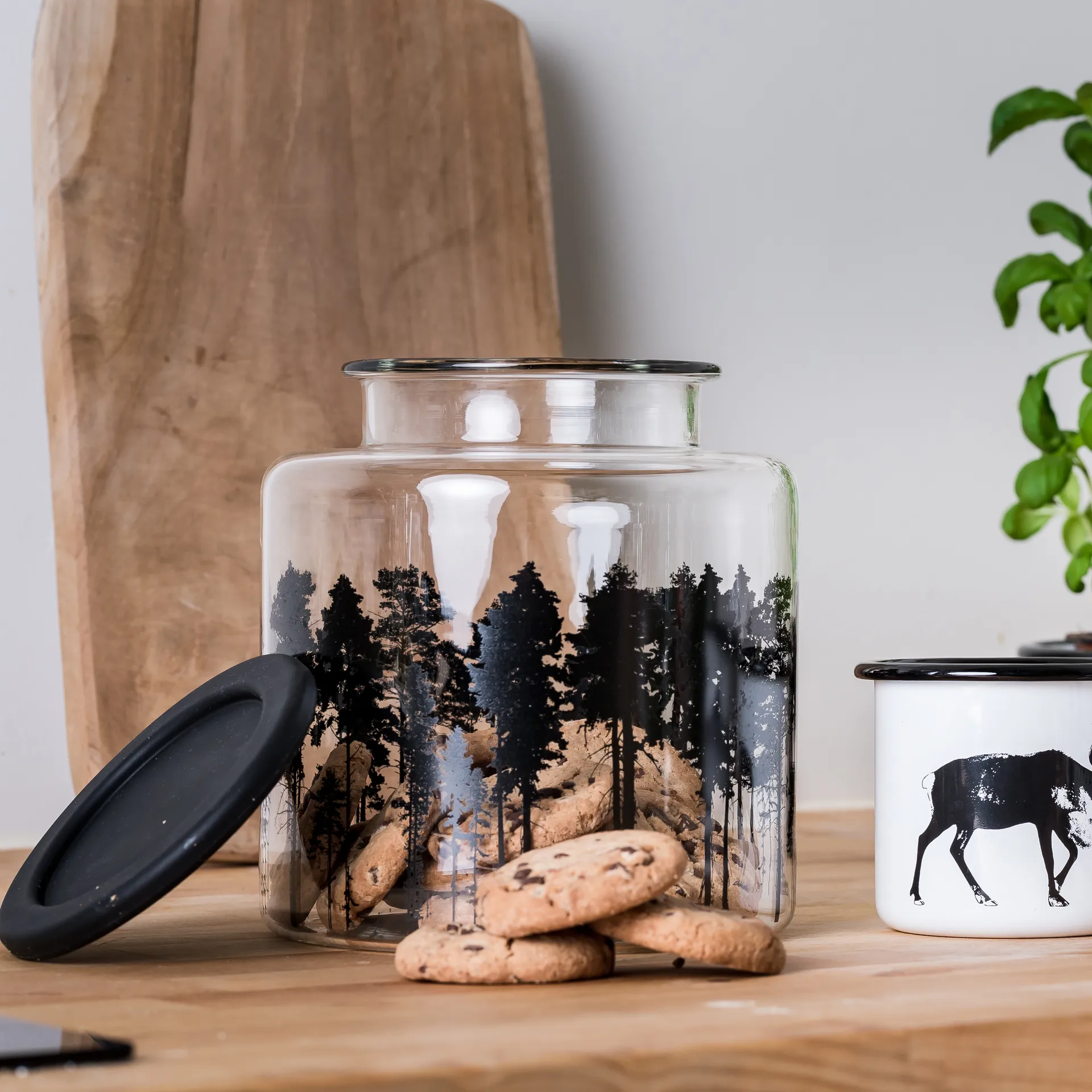 Forest Dose mit Deckel, 3 l Muurla