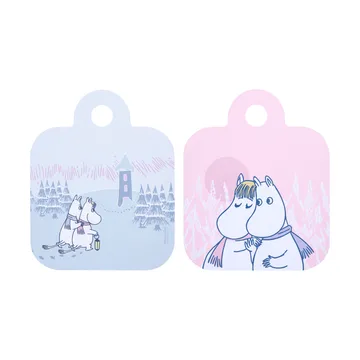 Frosty Day Mumin Chop & Serve Tablett - 20x25 cm - Muurla