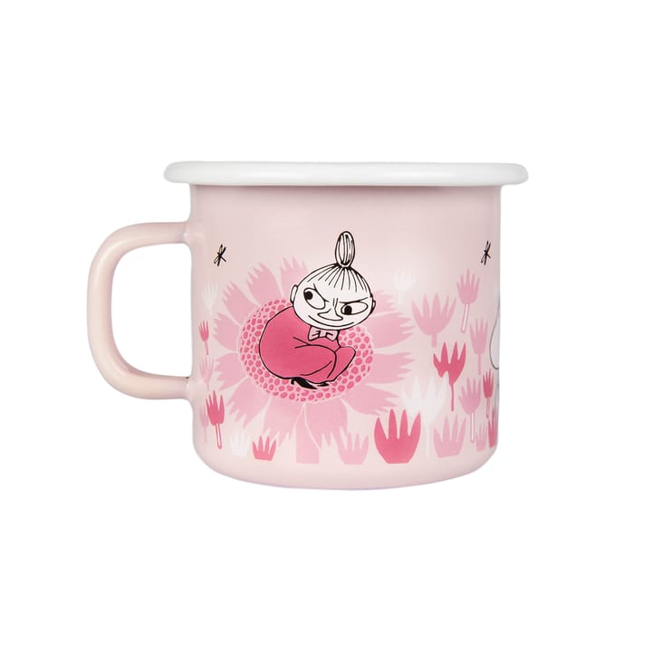 Girls Emailletasse 25cl - Rosa - Muurla