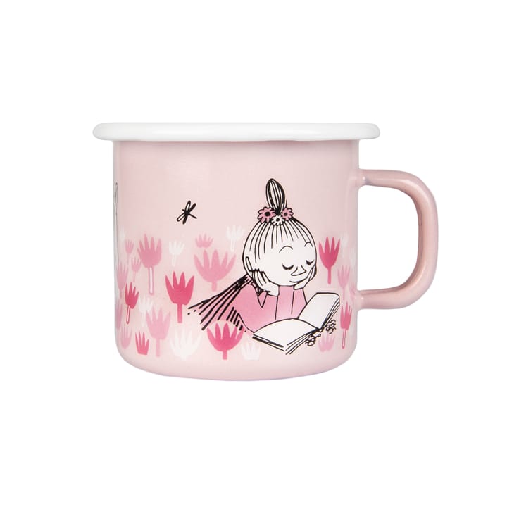 Girls Emailletasse 25cl, Rosa Muurla