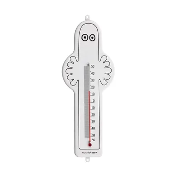 Hattifnattarna Thermometer - Verzinkt, 25 cm - Muurla