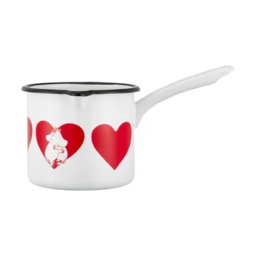 Heart Mumin Emaille-Stieltopf - 1,3 L - Muurla