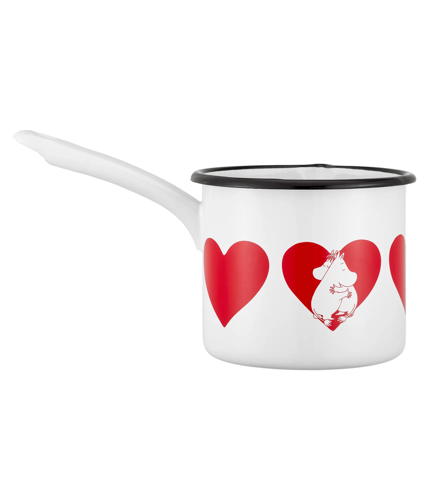 Heart Mumin Emaille-Stieltopf, 1,3 L Muurla