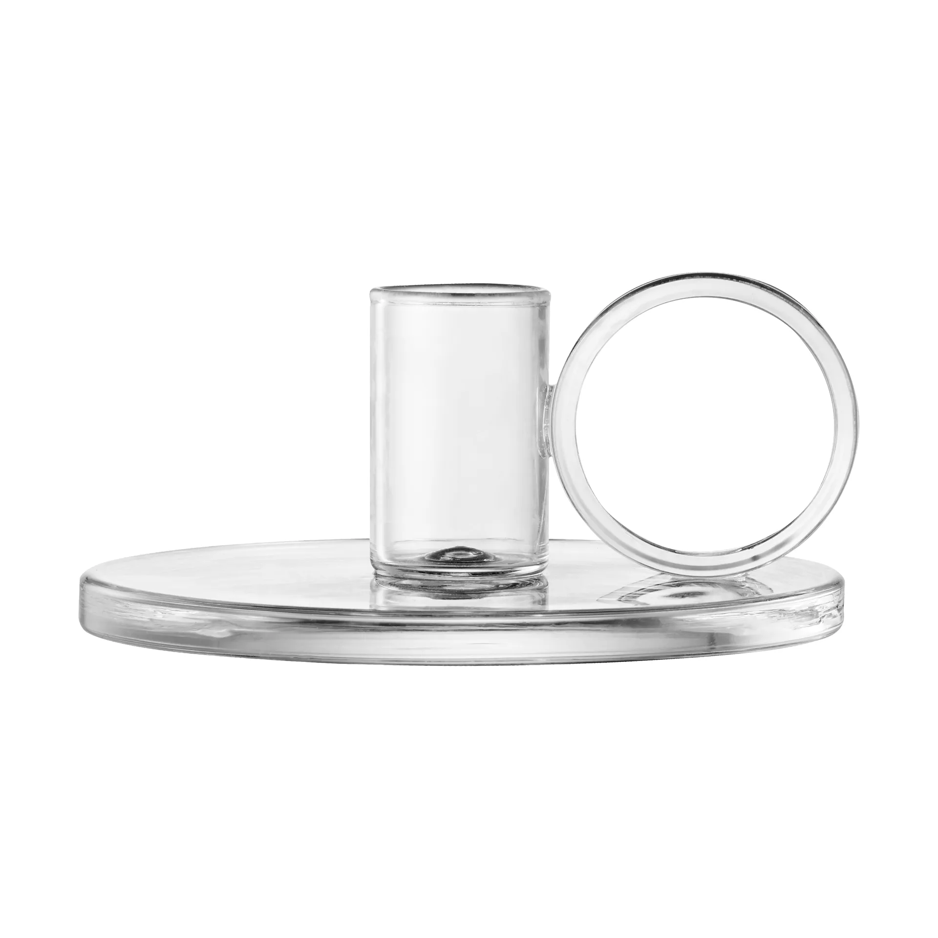 Loop Kerzenhalter Ø11 cm , Klar Muurla