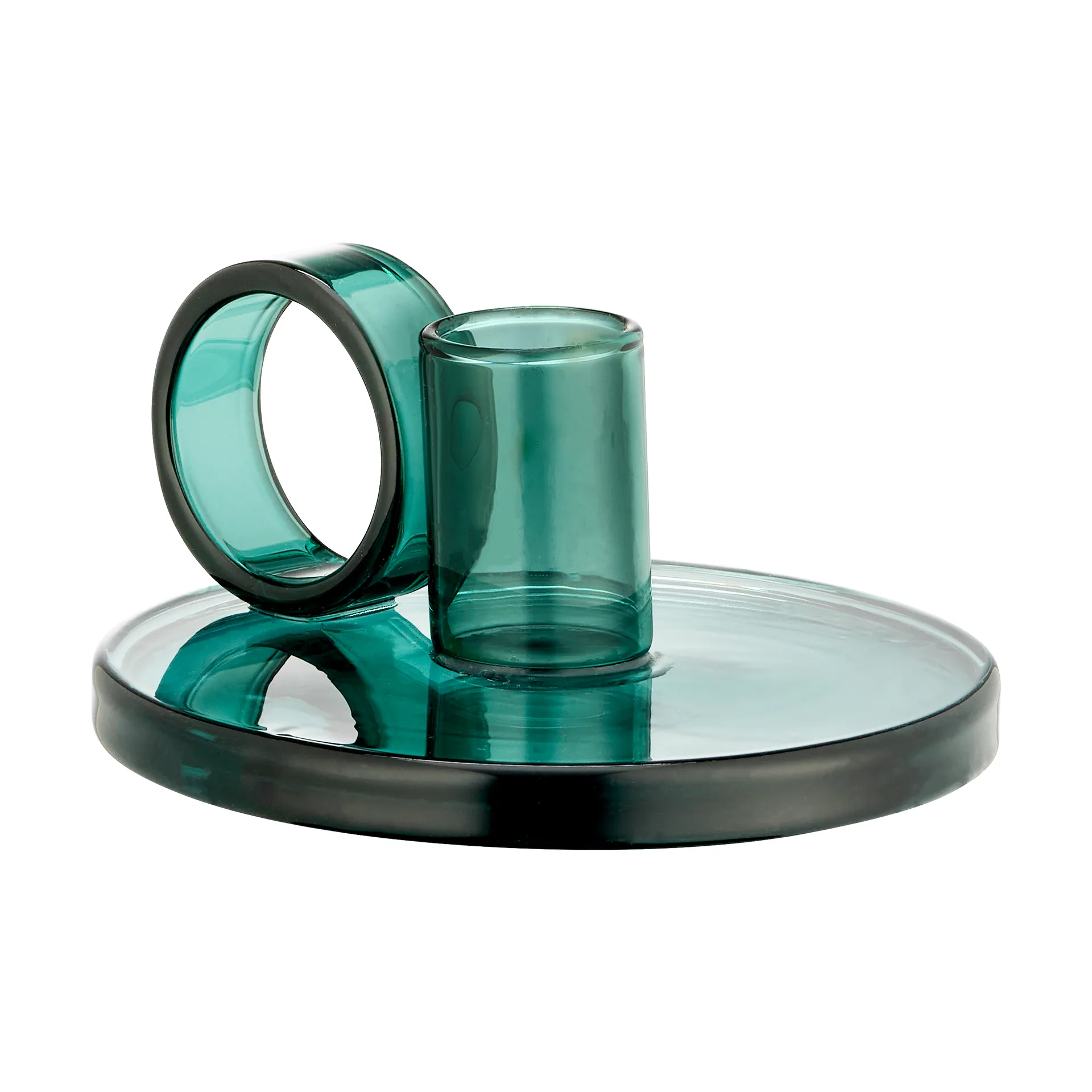 Loop Kerzenhalter Ø11 cm , Teal Muurla