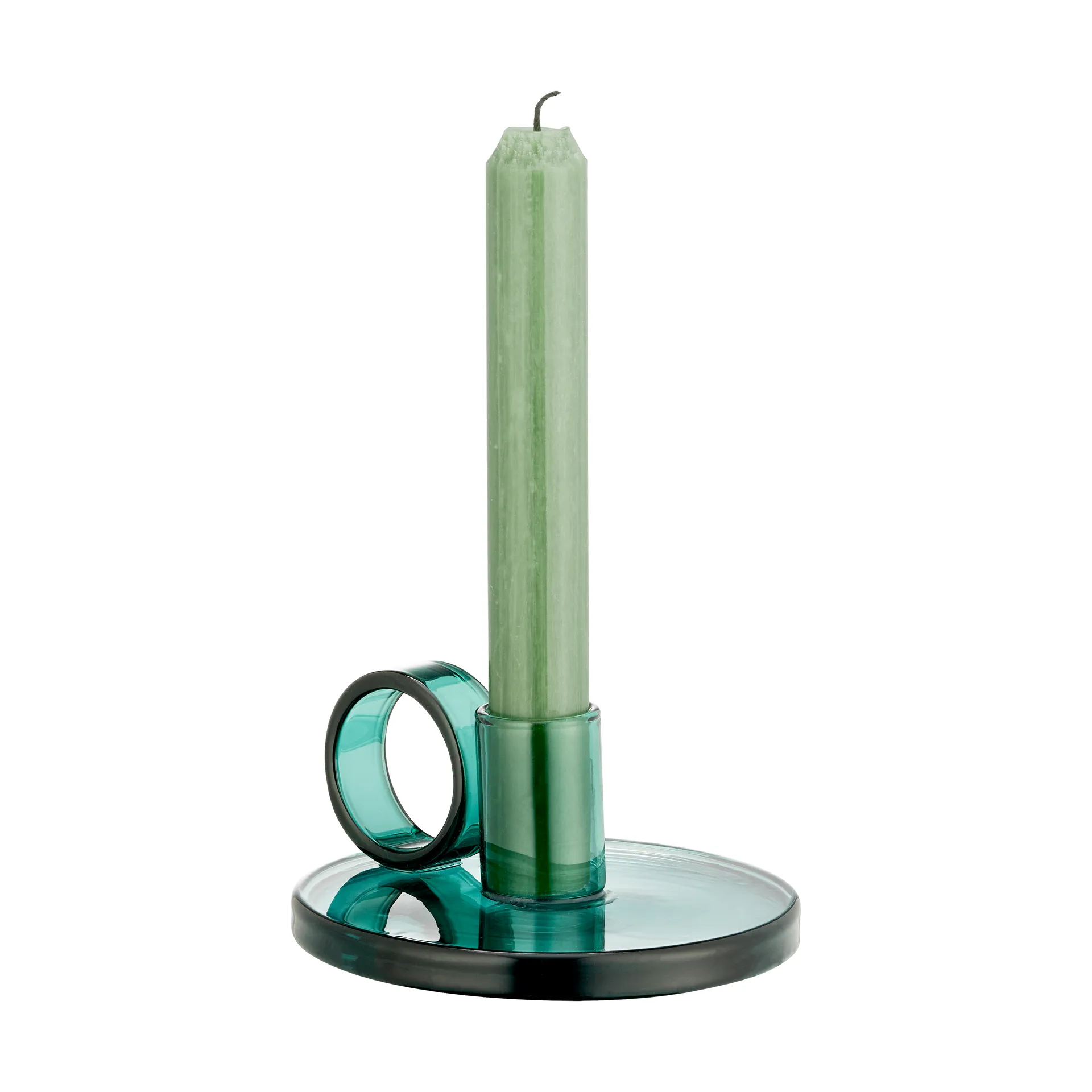Loop Kerzenhalter Ø11 cm , Teal Muurla
