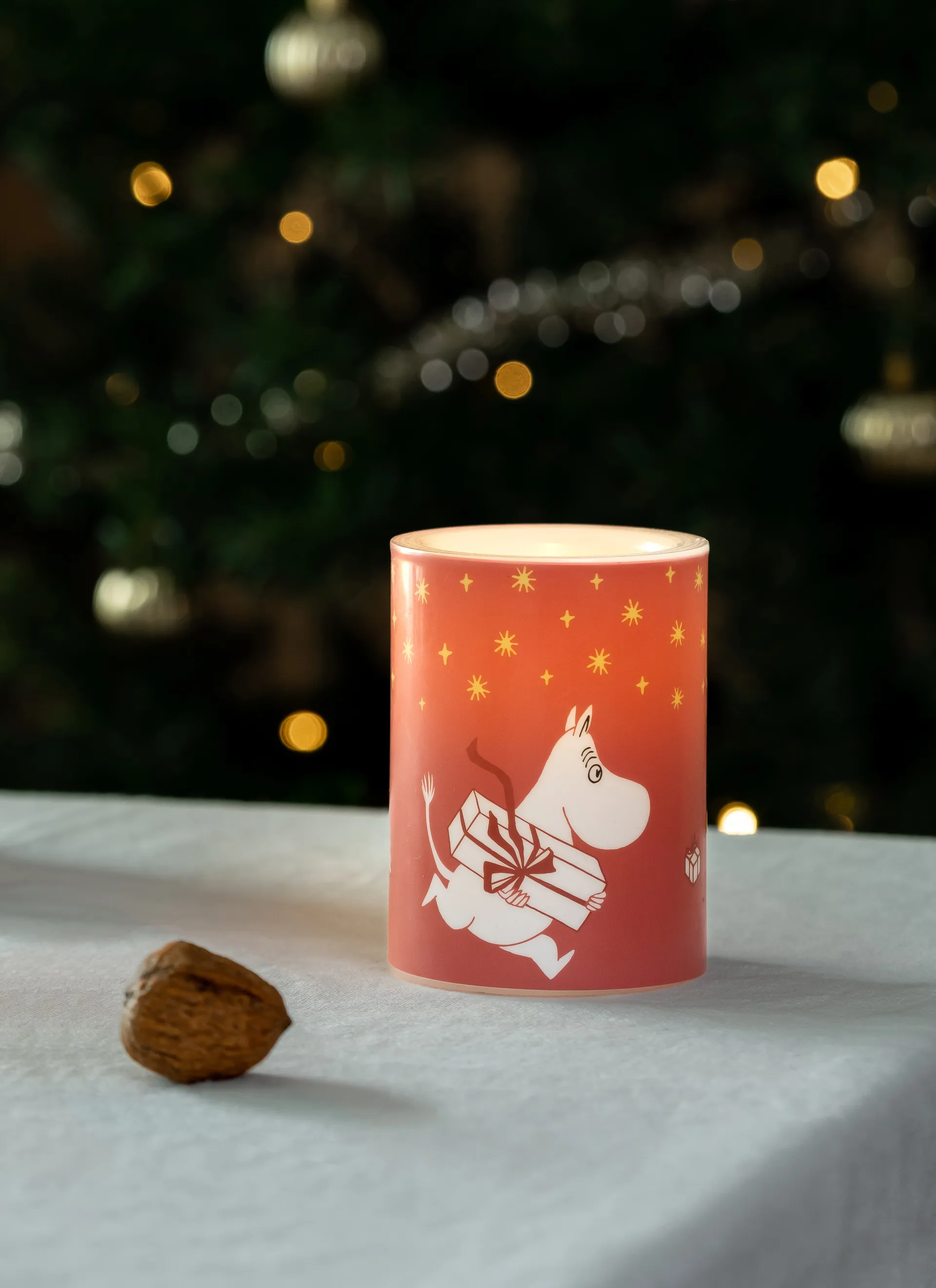 Moomin Blockkerze LED 10 cm, Gifts Muurla