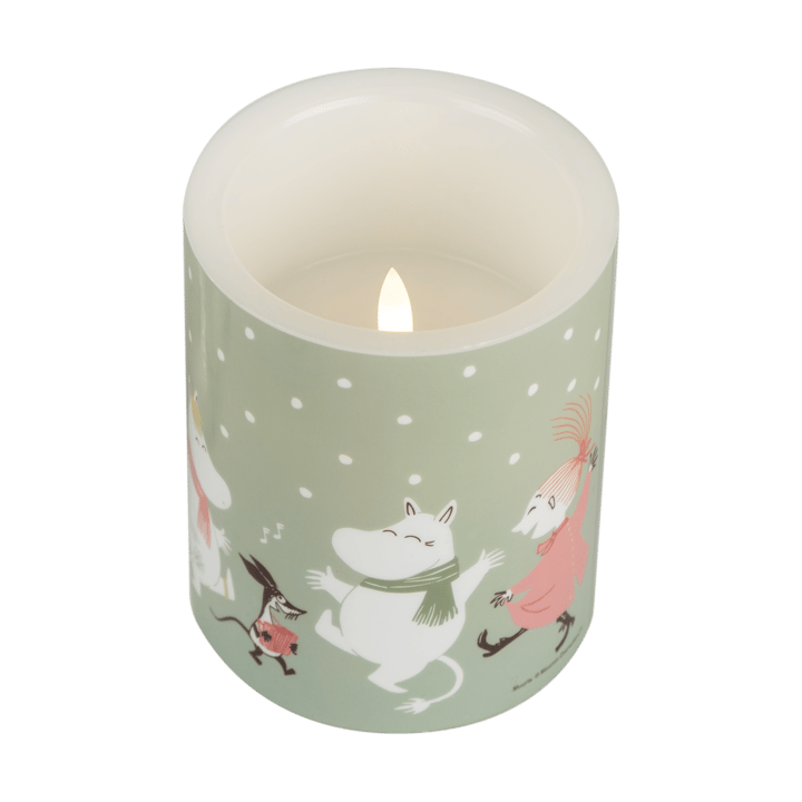 Moomin Blockkerze LED 12,5 cm, Festive spirits Muurla