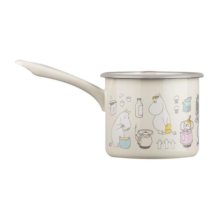 Moomin Bon Appétit Topf 1,3 Liter, Beige Muurla