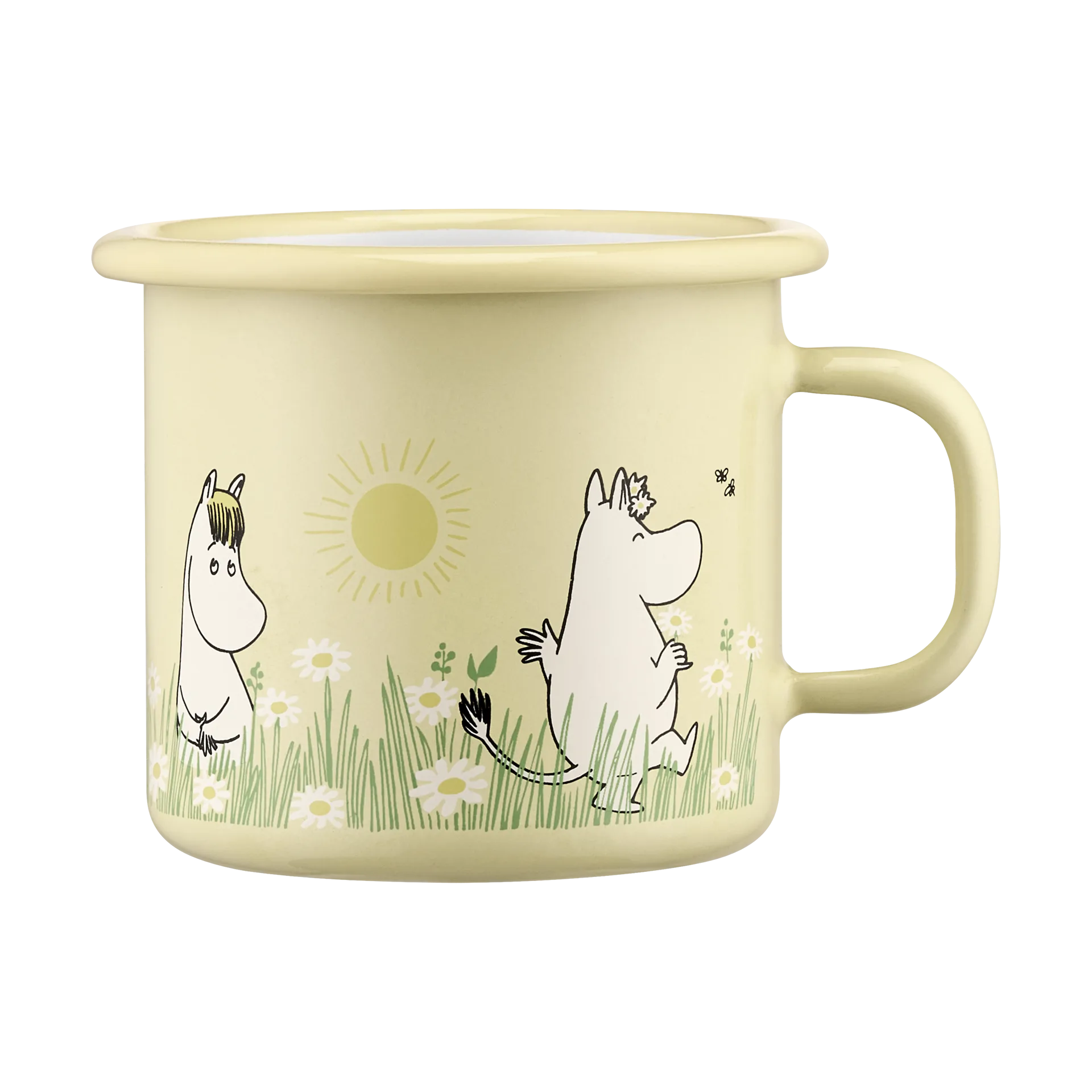Moomin Emaille Tasse 25 cl, Meadow Muurla