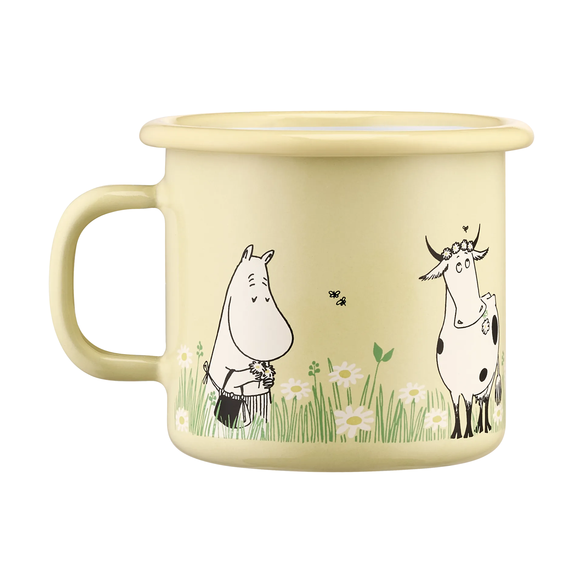 Moomin Emaille Tasse 25 cl, Meadow Muurla