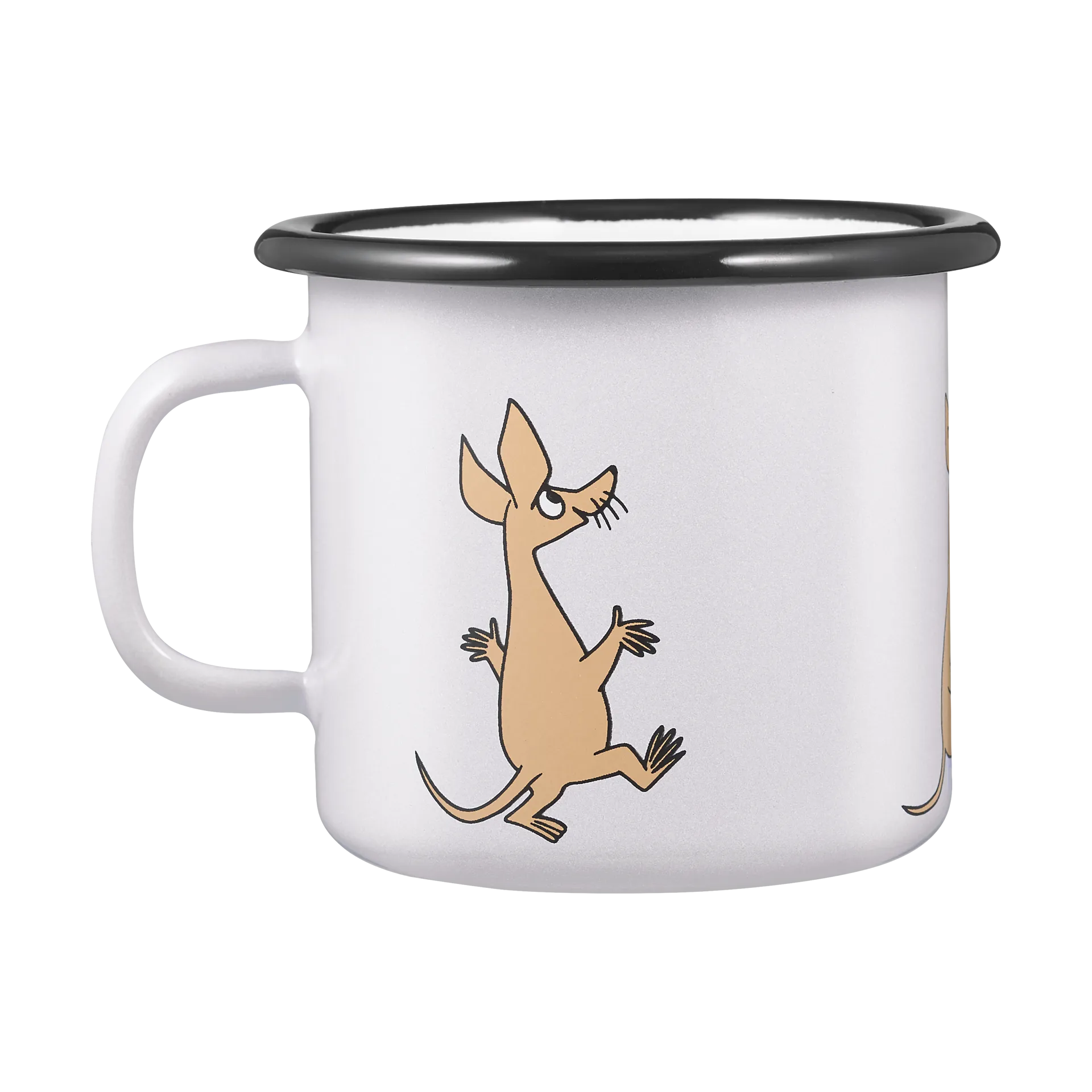 Moomin Emaille Tasse 25 cl, Retro Sniff Muurla