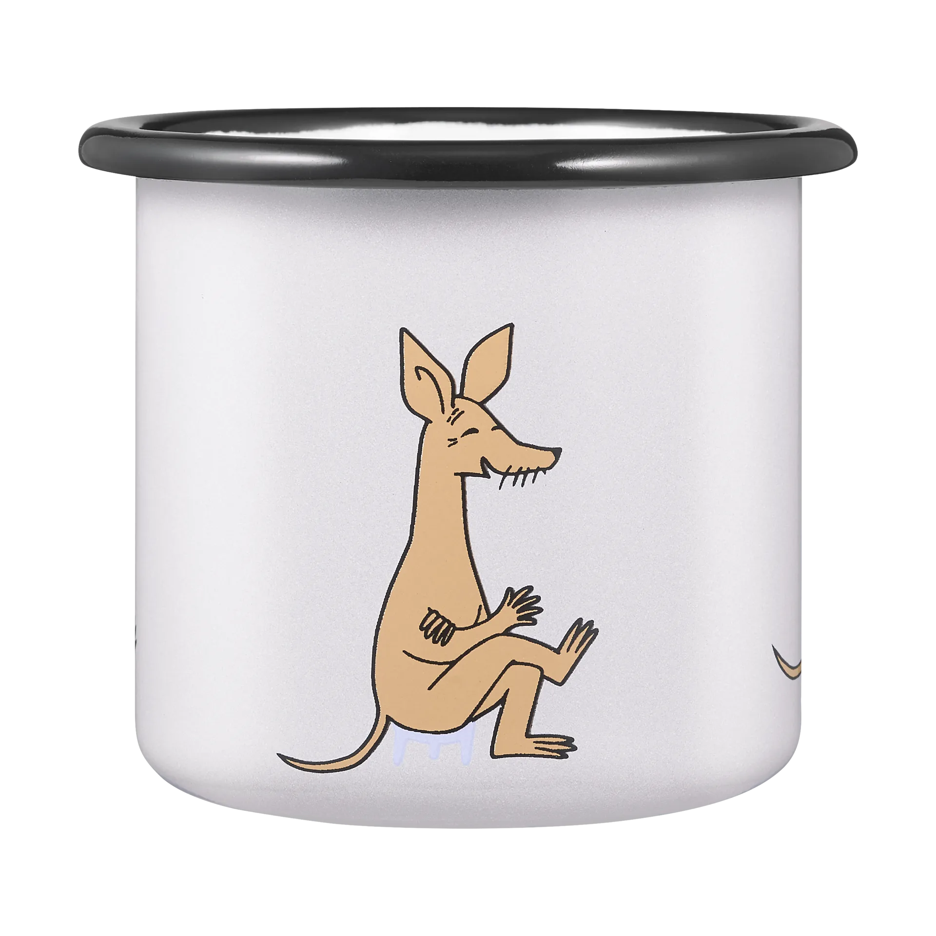 Moomin Emaille Tasse 25 cl, Retro Sniff Muurla
