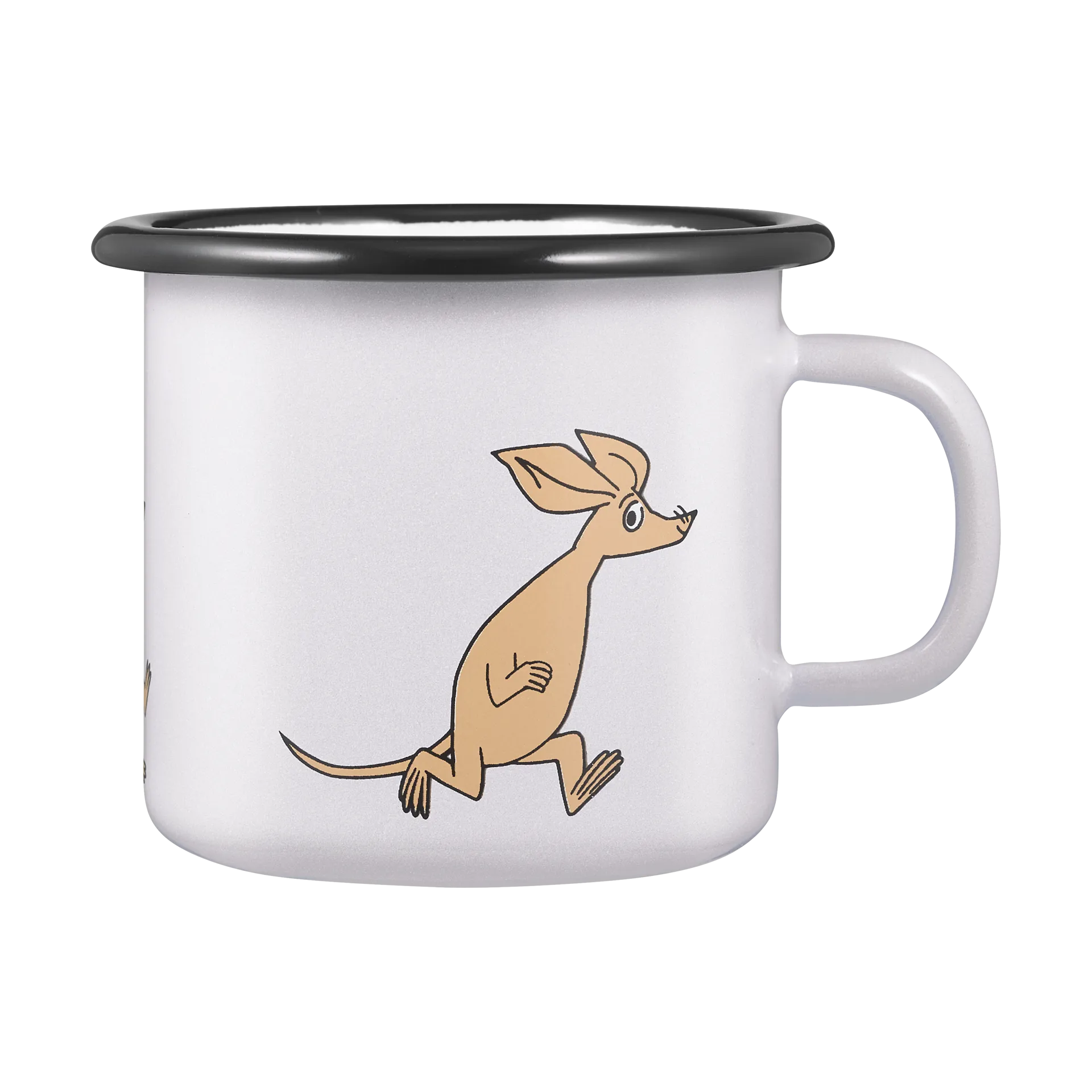 Moomin Emaille Tasse 25 cl, Retro Sniff Muurla