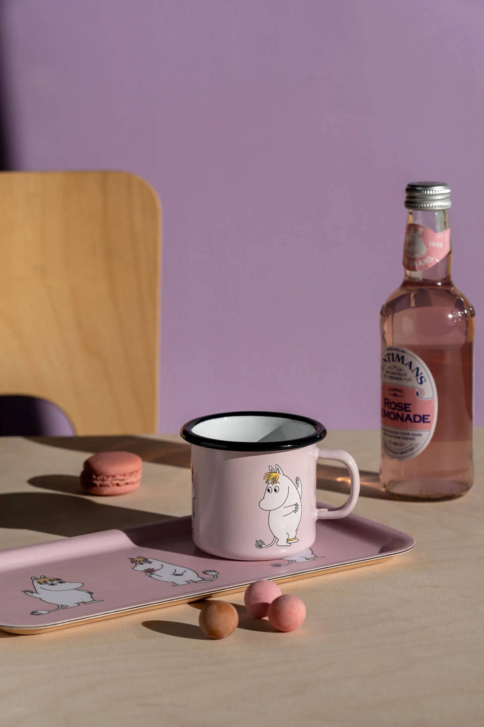 Moomin Emaille Tasse 25 cl, Retro Sniff Muurla