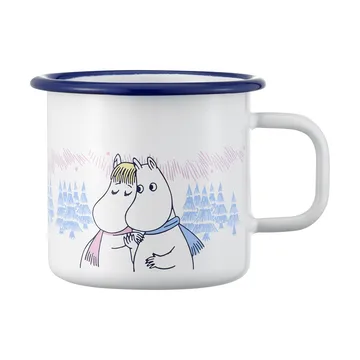 Moomin Emaille Tasse 37 cl - Frosty Day - Muurla