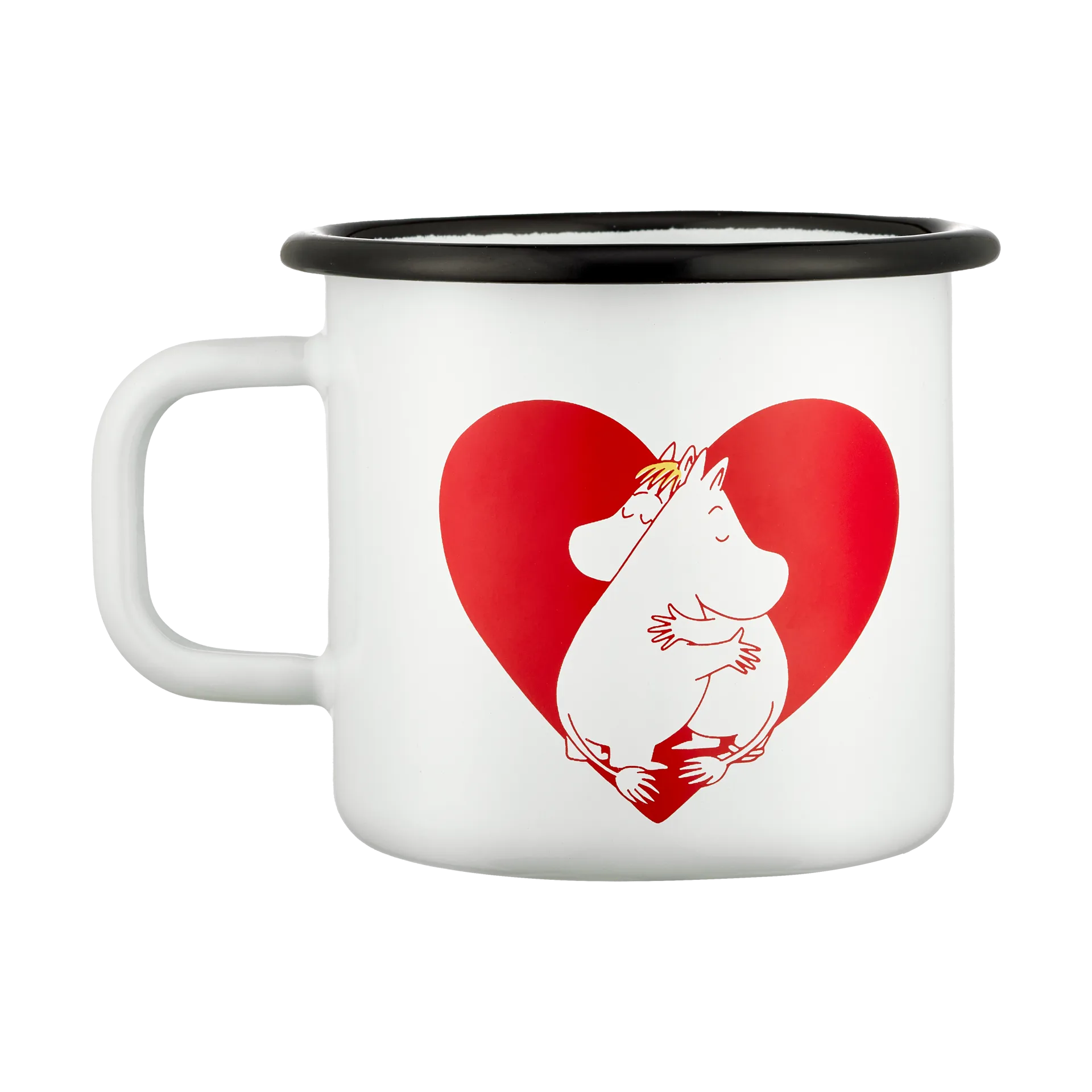 Moomin Emaille Tasse 37 cl, Heart Muurla