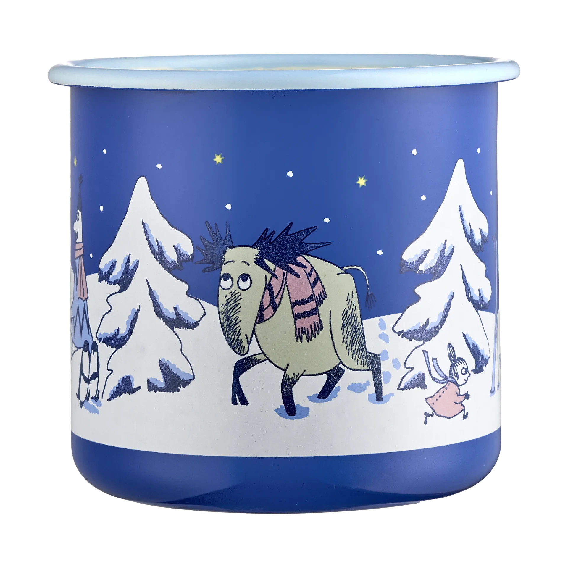 Moomin Emaillebecher 80 cl, Starry night Muurla