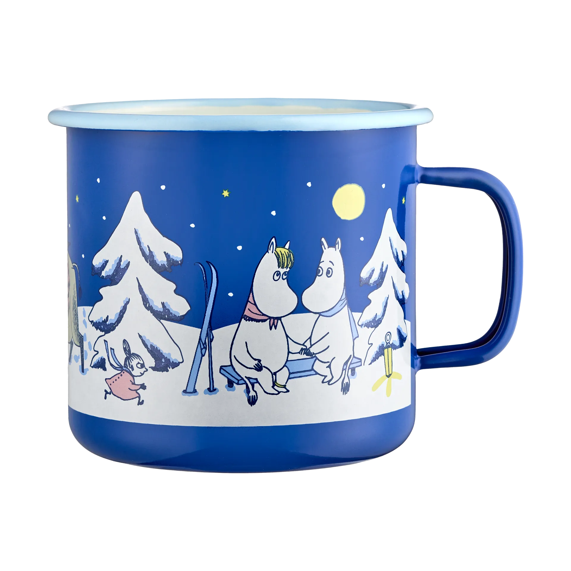 Moomin Emaillebecher 80 cl, Starry night Muurla