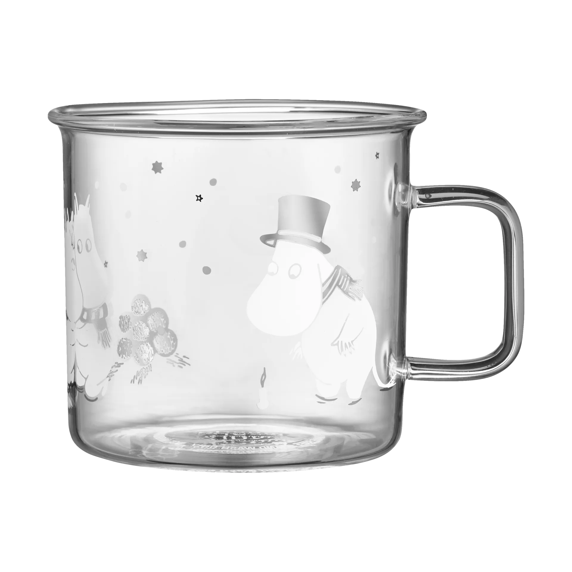 Moomin Glastasse 35 cl, Let it snow Muurla