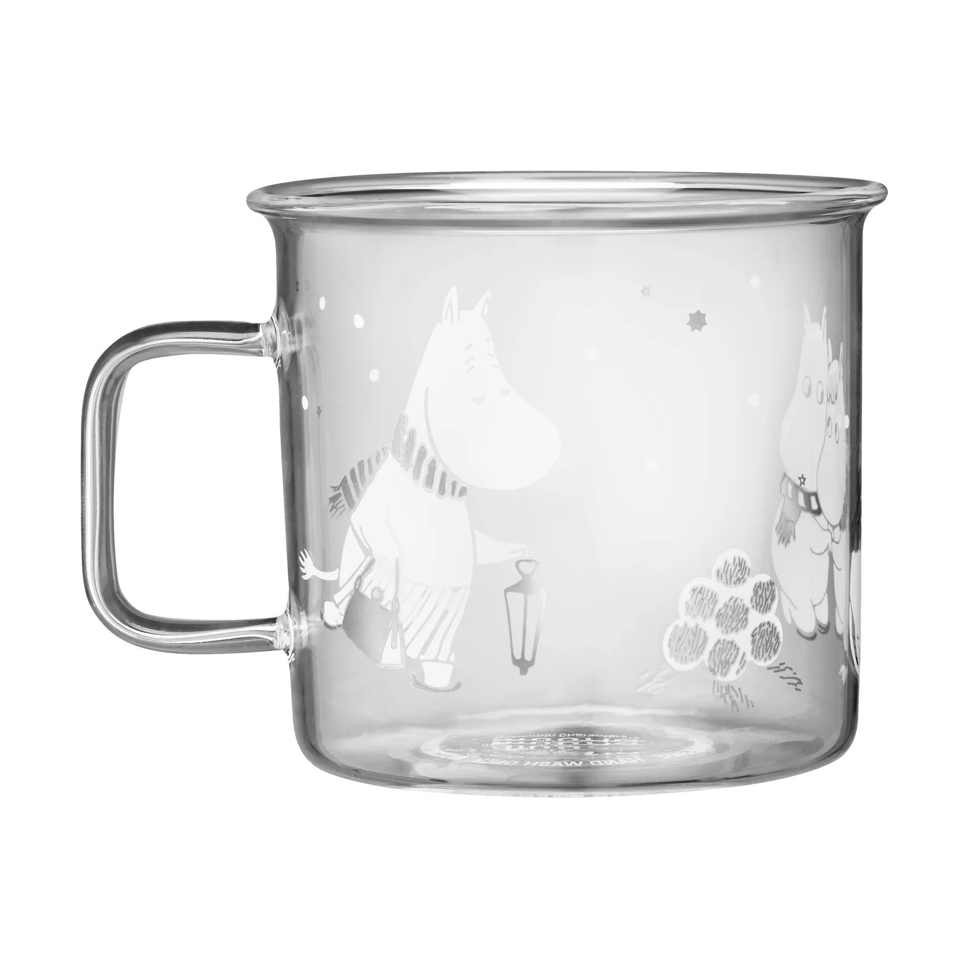 Moomin Glastasse 35 cl, Let it snow Muurla