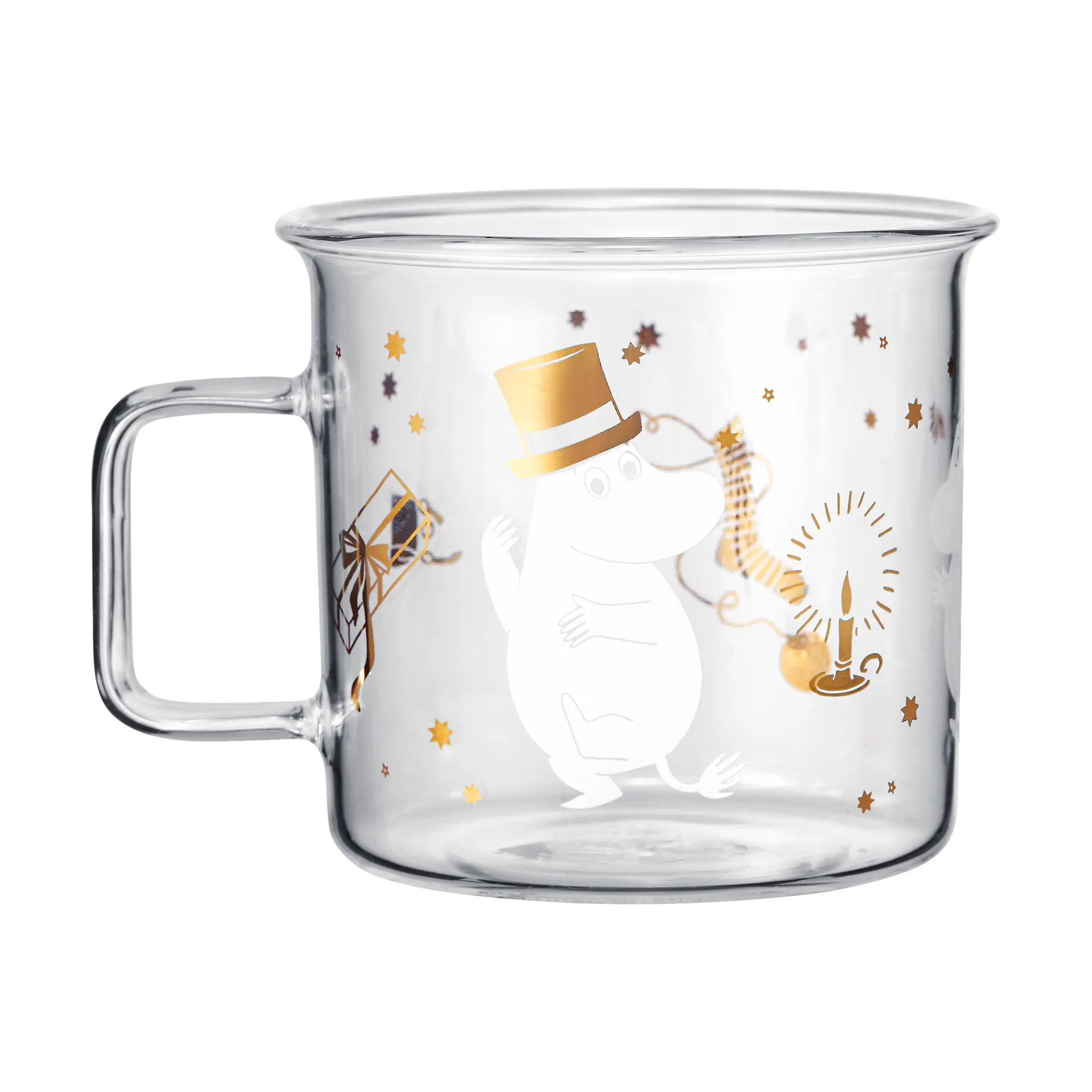 Moomin Glastasse 35 cl, Sparkling stars Muurla
