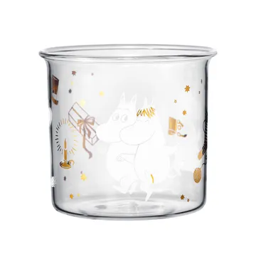 Moomin Glastasse 35 cl - Sparkling stars - Muurla