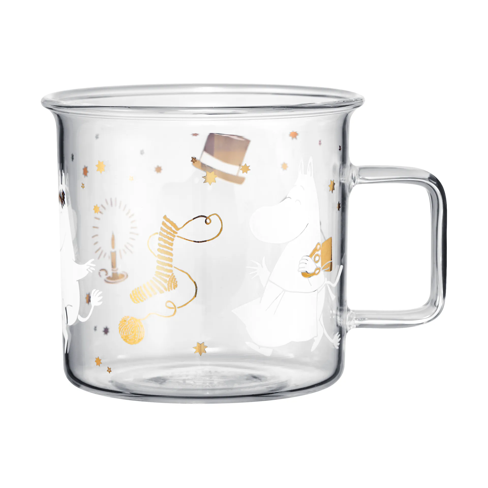 Moomin Glastasse 35 cl, Sparkling stars Muurla