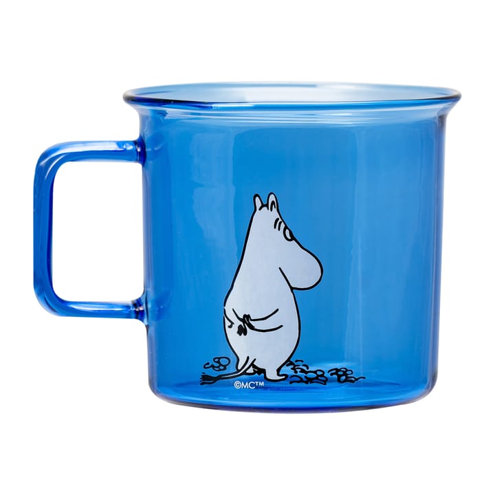 Moomin Glastasse 35cl, Blau Muurla