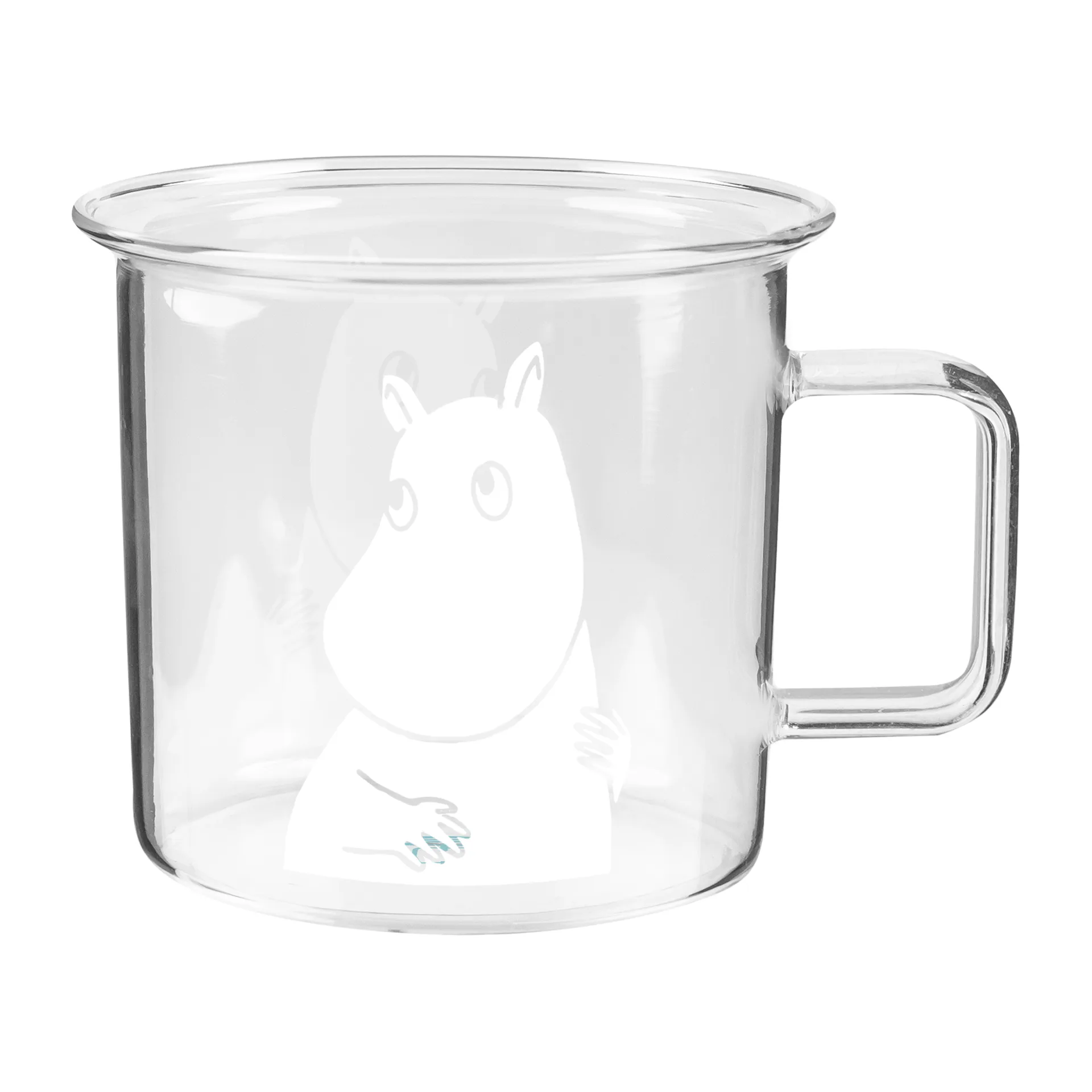 Moomin Glastasse klar 35 cl, Moomin Muurla