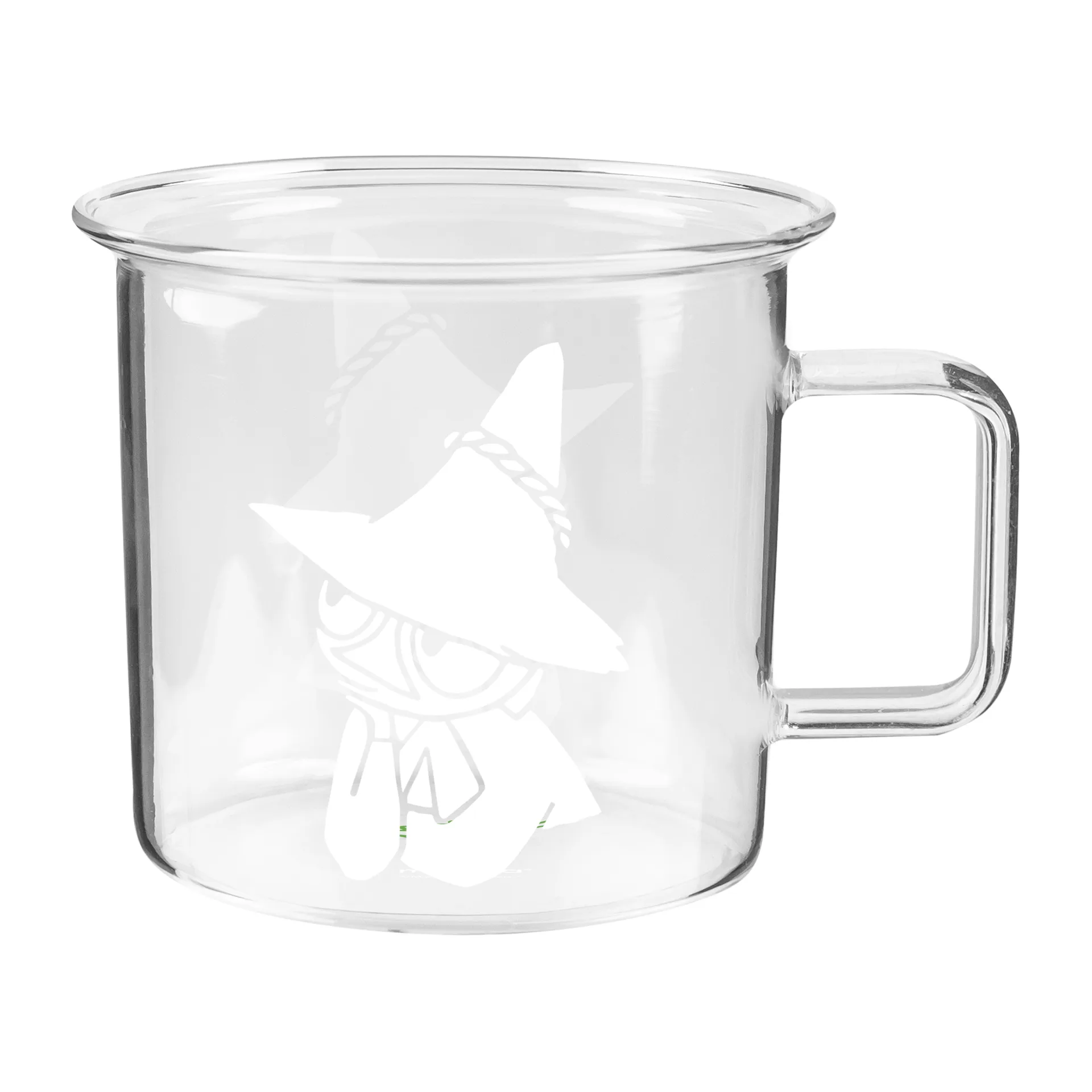 Moomin Glastasse klar 35 cl, Snufkin Muurla
