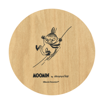 Moomin Glasuntersetzer Ø10 cm - Let it snow - Muurla