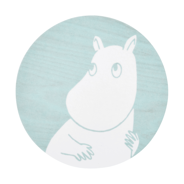 Moomin Glasuntersetzer Ø10 cm, Momintroll Muurla