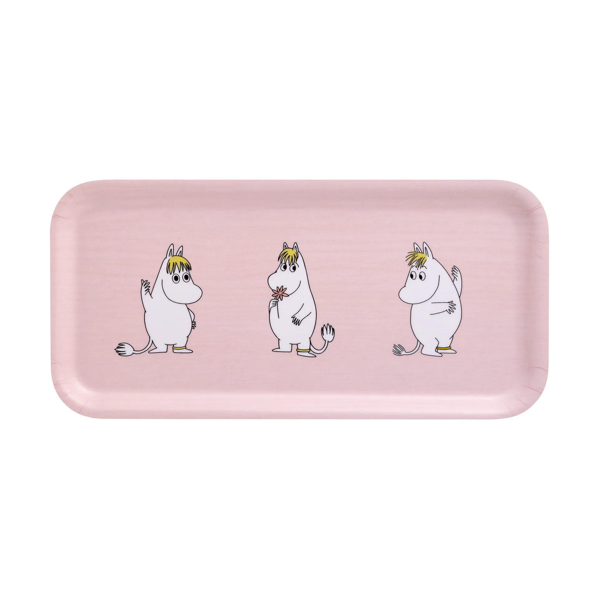 Moomin Tablett 13x27 cm, Retro Snorkmaiden Muurla
