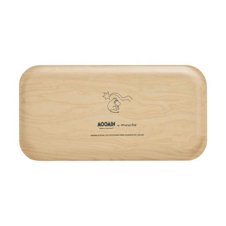Moomin Tablett 22x43 cm, The rush Muurla