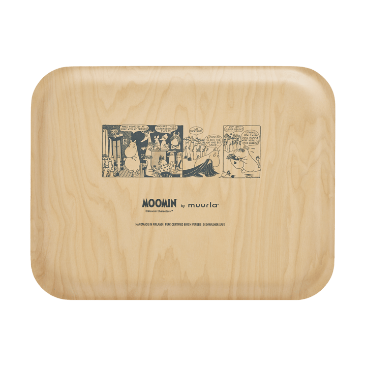 Moomin Tablett 28x36 cm, Room for all Muurla