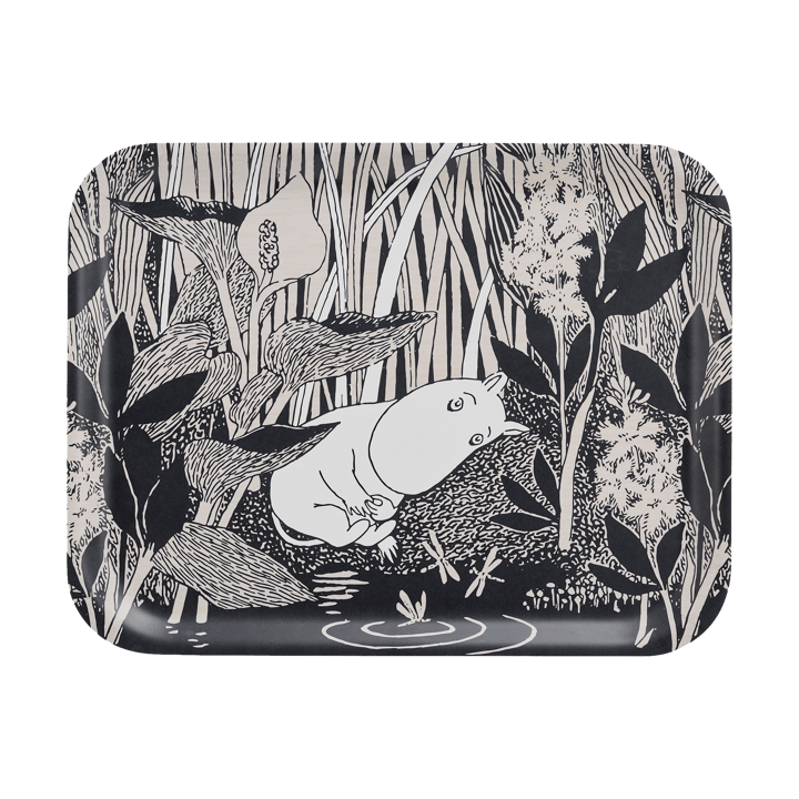 Moomin Tablett 28x36 cm, The pond Muurla