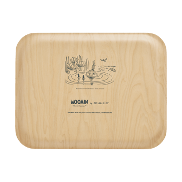 Moomin Tablett 28x36 cm - The pond - Muurla